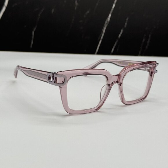 NEW VALENTINO V-SIDE VLX-131C PINK SQUARE EYEGLASSES VALENTINO - Picture 4 of 10